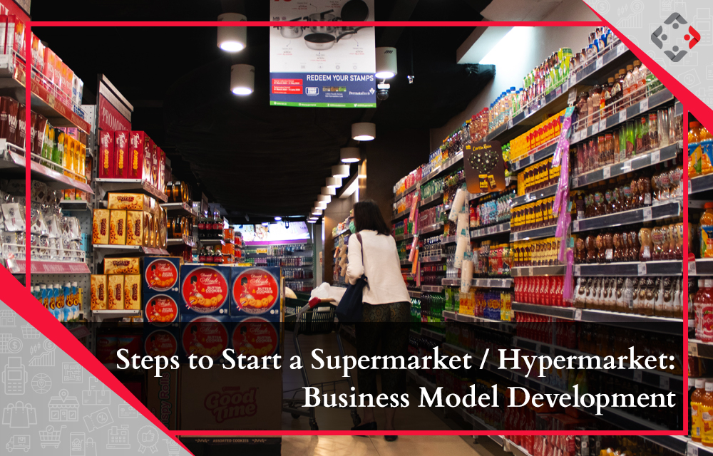 business model of supermarket