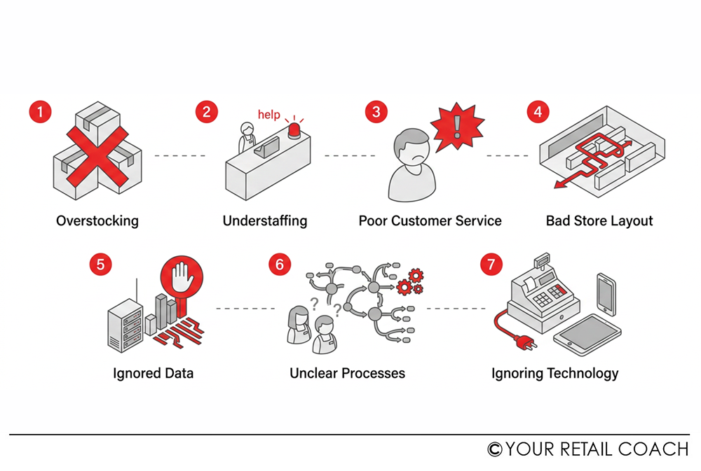 7 Retail Store Management Mistakes That Hurt Store Performance